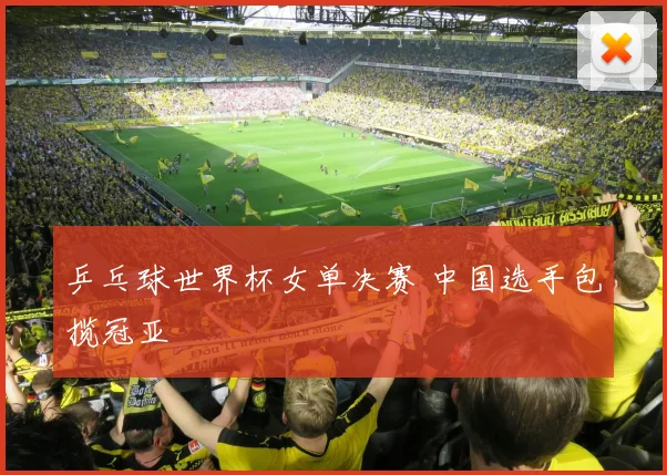 乒乓球世界杯女单决赛 中国选手包揽冠亚